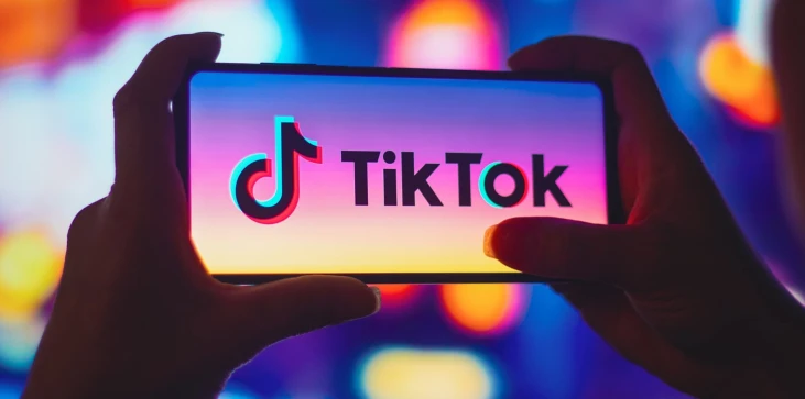 TikTok tālruņa logotips